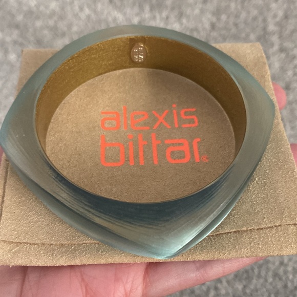 Alexis Bittar wide square bangle - Picture 2 of 3